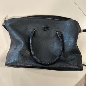 Black Tory Burch Purse with Adjustable Shoulder Strap